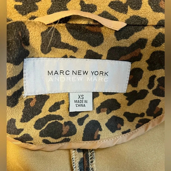 Marc New York Leopard Print Jacket - Picture 4 of 4